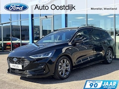 Ford Focus Wagon - 1.0 EcoBoost Hybrid ST Line 155PK Automaat Panodak Winterpack Cruise Camera Parkeersensore