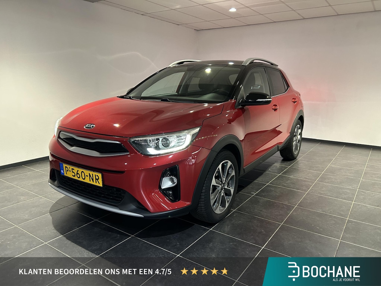 Kia Stonic - 1.0 T-GDi DynamicPlusLine | Navigatie | Achteruitrijcamera | Cruise control | Two-Tone | - AutoWereld.nl