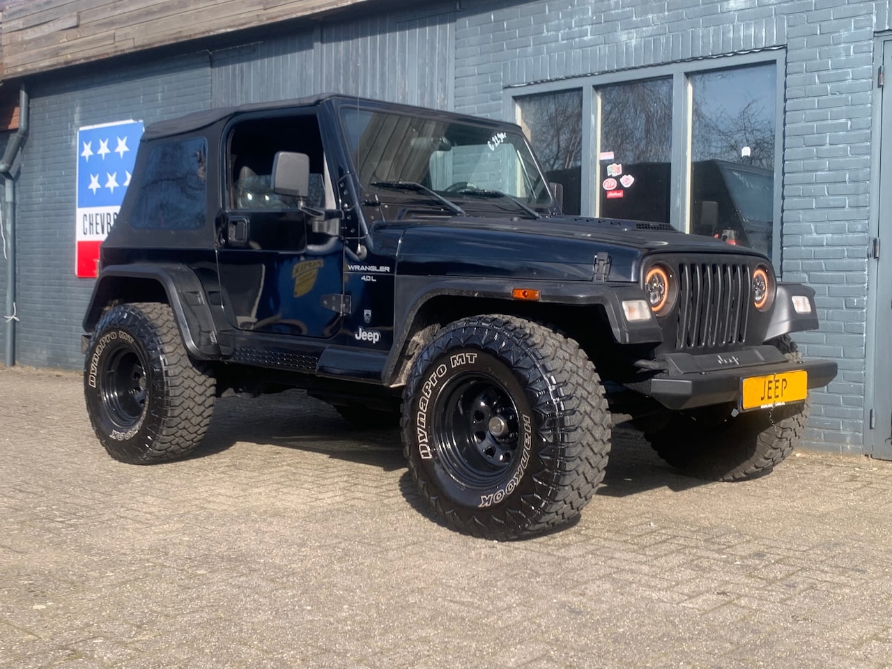 Jeep Wrangler - -4.0i-Black Rugged Ridge Edition- - AutoWereld.nl