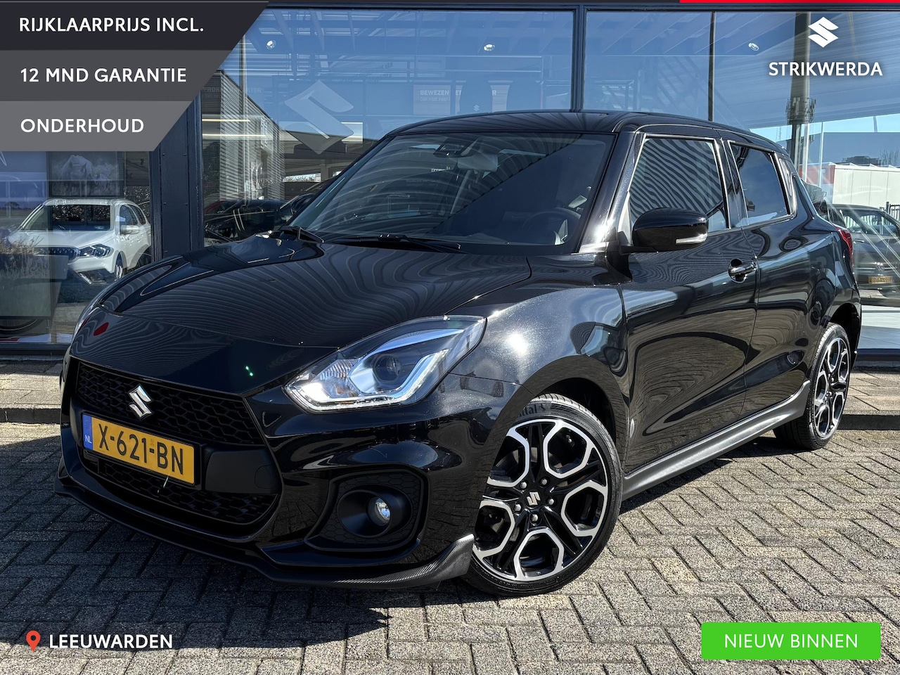 Suzuki Swift - 1.4 Sport Smart Hybrid Carplay/Navi/Clima - AutoWereld.nl
