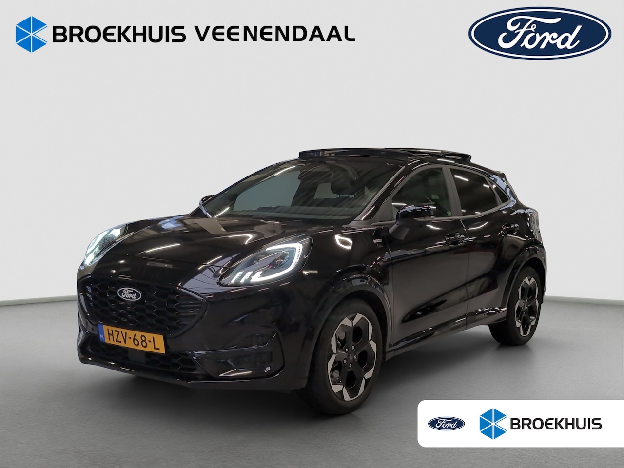 Ford Puma - 1.0 EcoB 155PK ST-Line X Automaat Panoramadak | Trekhaak | 360 Camera | B&O | Achterspoile - AutoWereld.nl