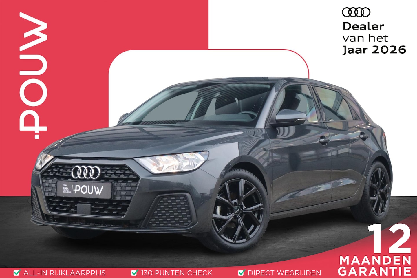 Audi A1 Sportback - 25 TFSI 95pk Pro Line | 17" Velgen | Smartphone Interface | Cruise Control - AutoWereld.nl