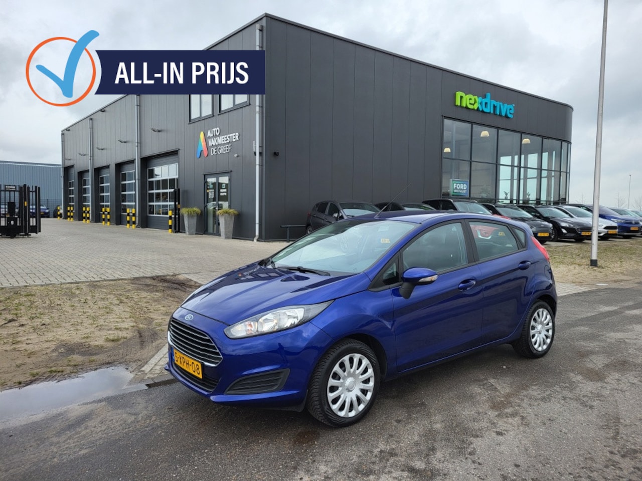 Ford Fiesta - 1.0 Ecoboost 100 pk Automaat Style Cruise-control, parkeersensor - AutoWereld.nl