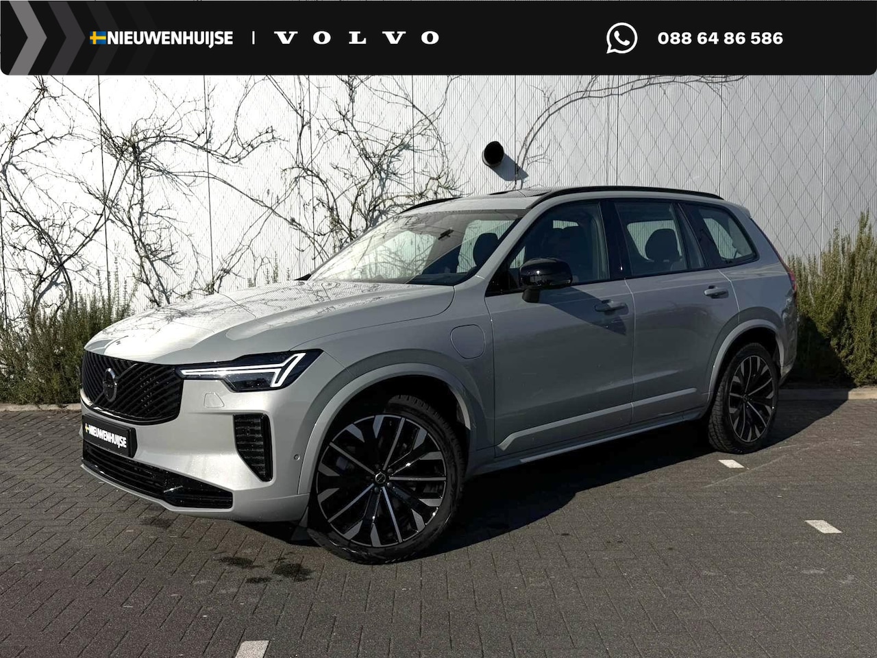 Volvo XC90 - 2.0 T8 Plug-in hybrid AWD Ultra Dark | Adaptieve Cruise Control | Luchtvering | Trekhaak | - AutoWereld.nl