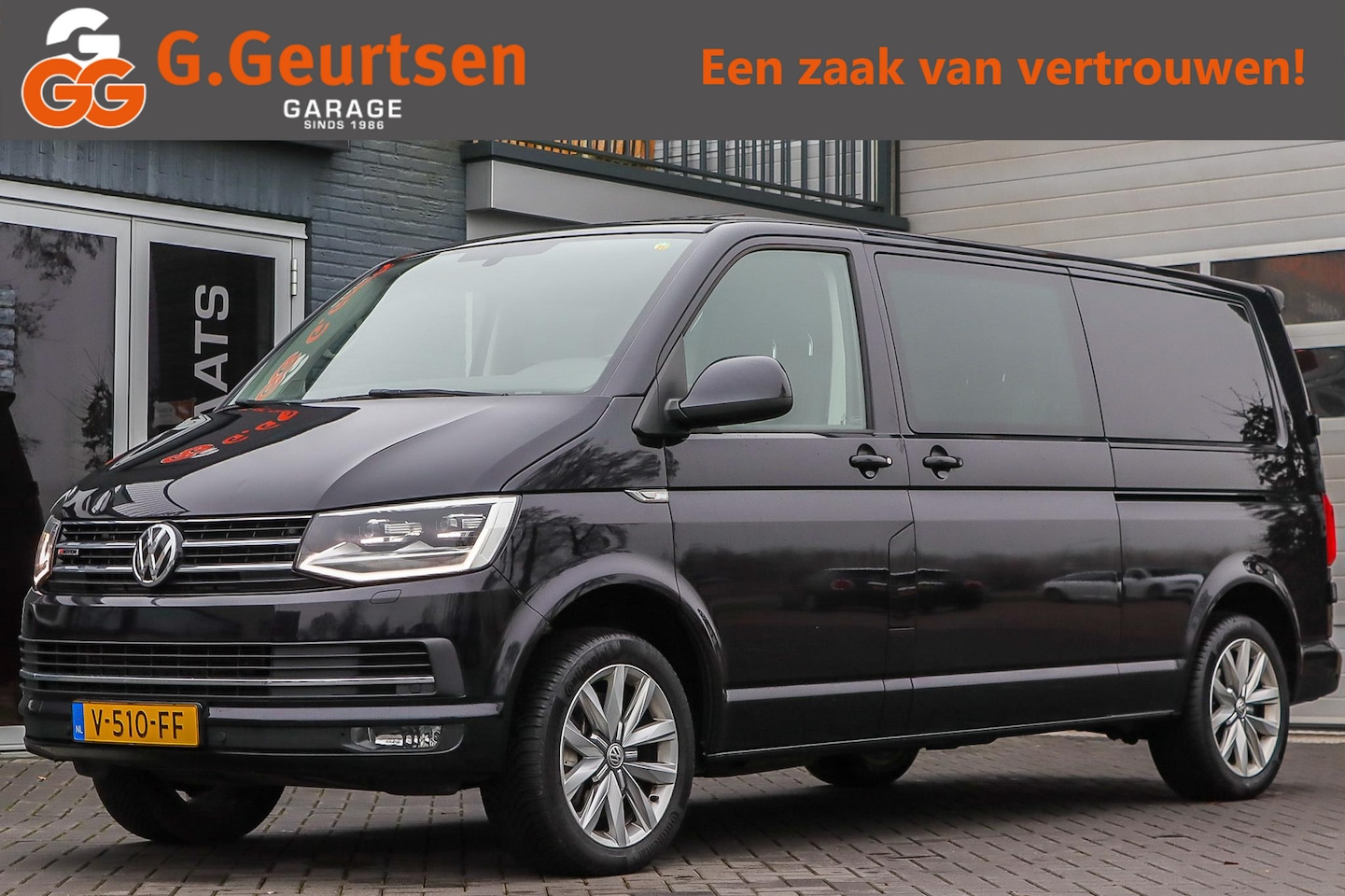 Volkswagen Transporter - 2.0 TSI L2H1 4Motion Dubbelcabine Highline Leder, Marge, Schuif/Kanteldak, - AutoWereld.nl