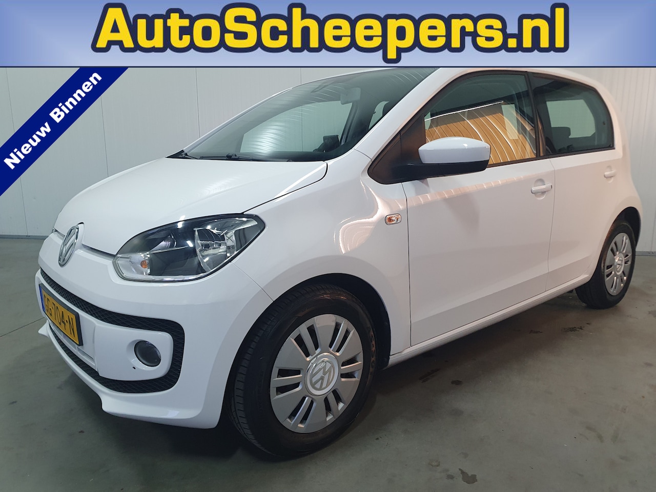 Volkswagen Up! - 1.0 move up! BlueMotion NAVI/AIRCO/STOELVERW - AutoWereld.nl