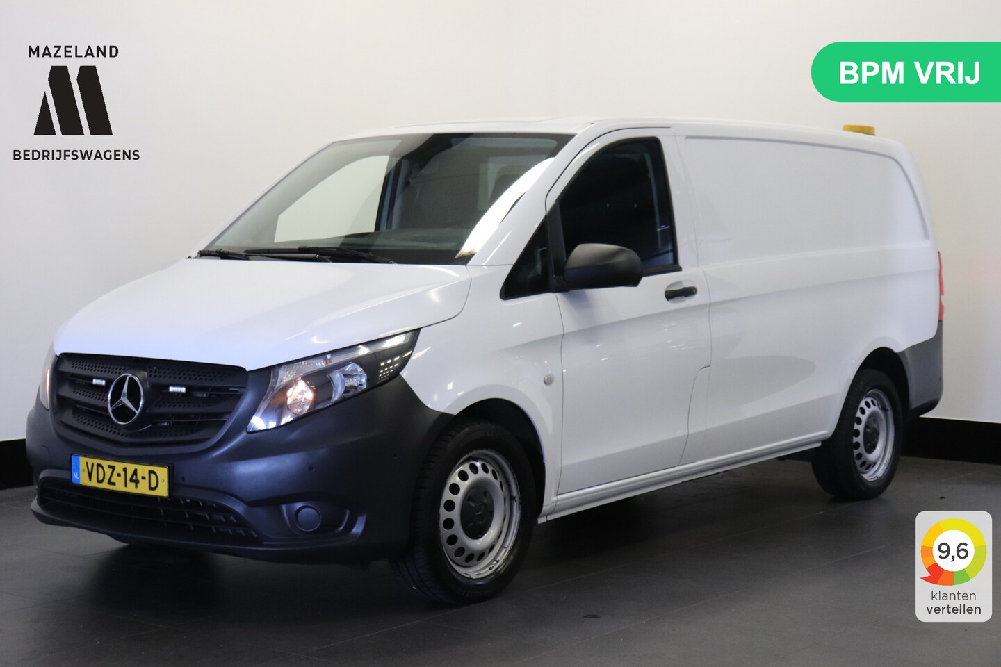Mercedes-Benz Vito - 116 CDI Lang Automaat EURO 6 - AC/climate - Camera - Cruise - € 19.950,- Excl. - AutoWereld.nl