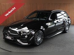 Mercedes-Benz C-klasse Estate - 180 AMG Line Panodak Navi Leer Camera Nightpack PTS Ambient Elektr. achterklep Elektr. uit