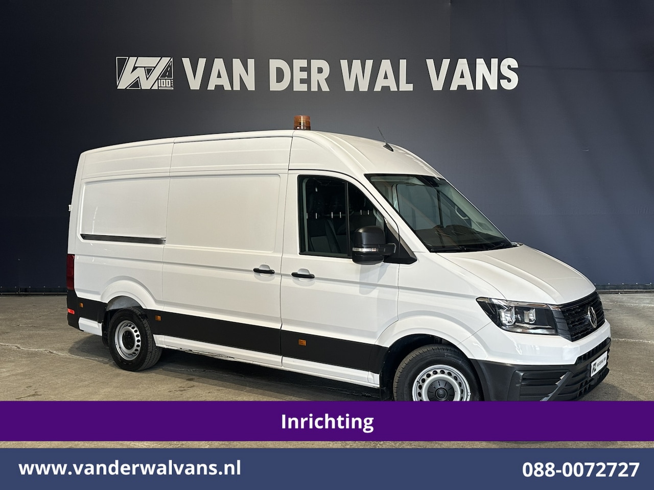 Volkswagen Crafter - 2.0 TDI 177pk 3500kg Trekhaak Achterwielaandrijving L3H3 L2H2 inrichting Euro6 Airco | Cam - AutoWereld.nl