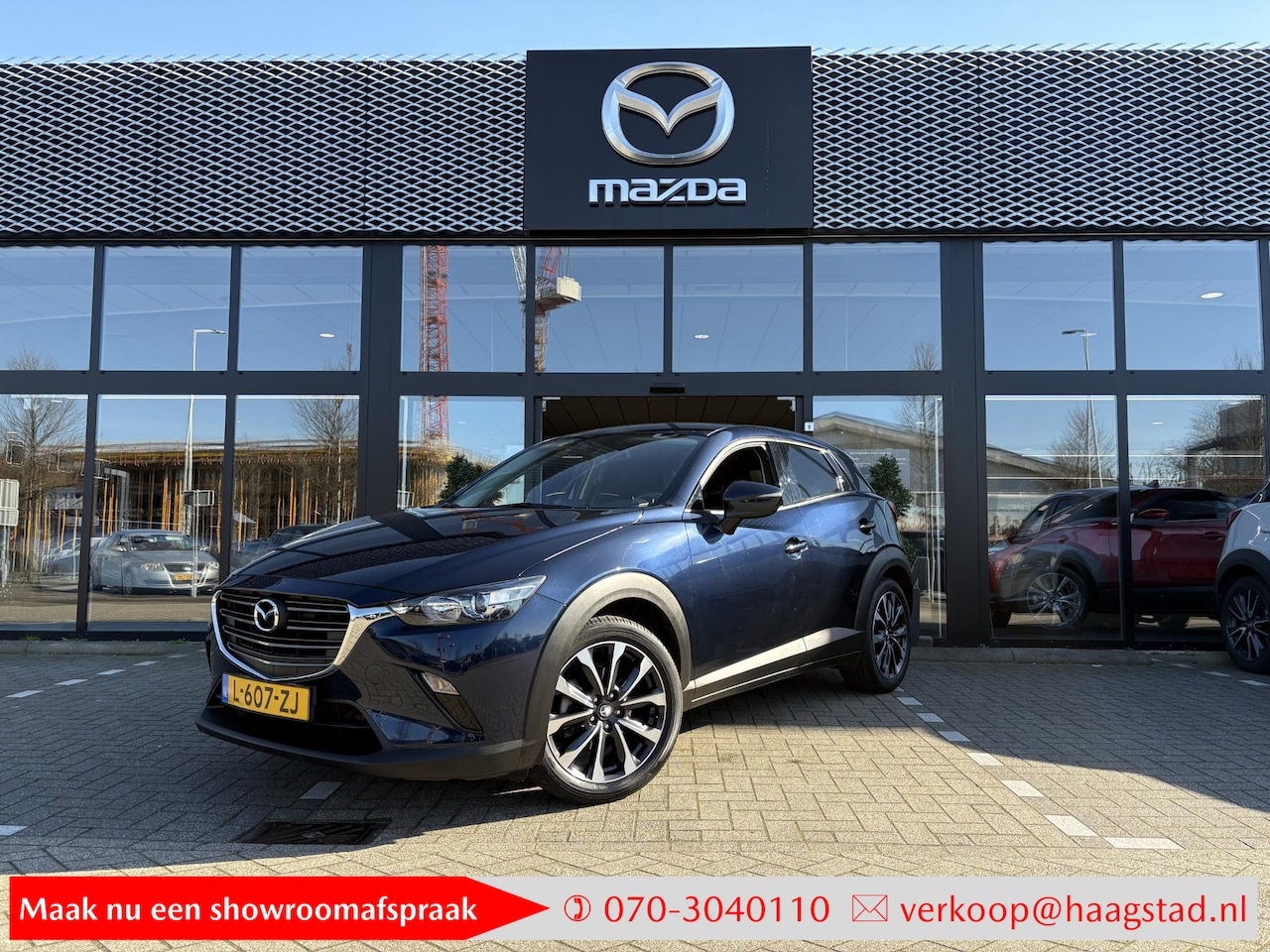 Mazda CX-3 - 2.0 SkyActiv-G 121 Sportive Dealer onderhouden / 1e eigenaar / Trekhaak / Navi / Apple Car - AutoWereld.nl