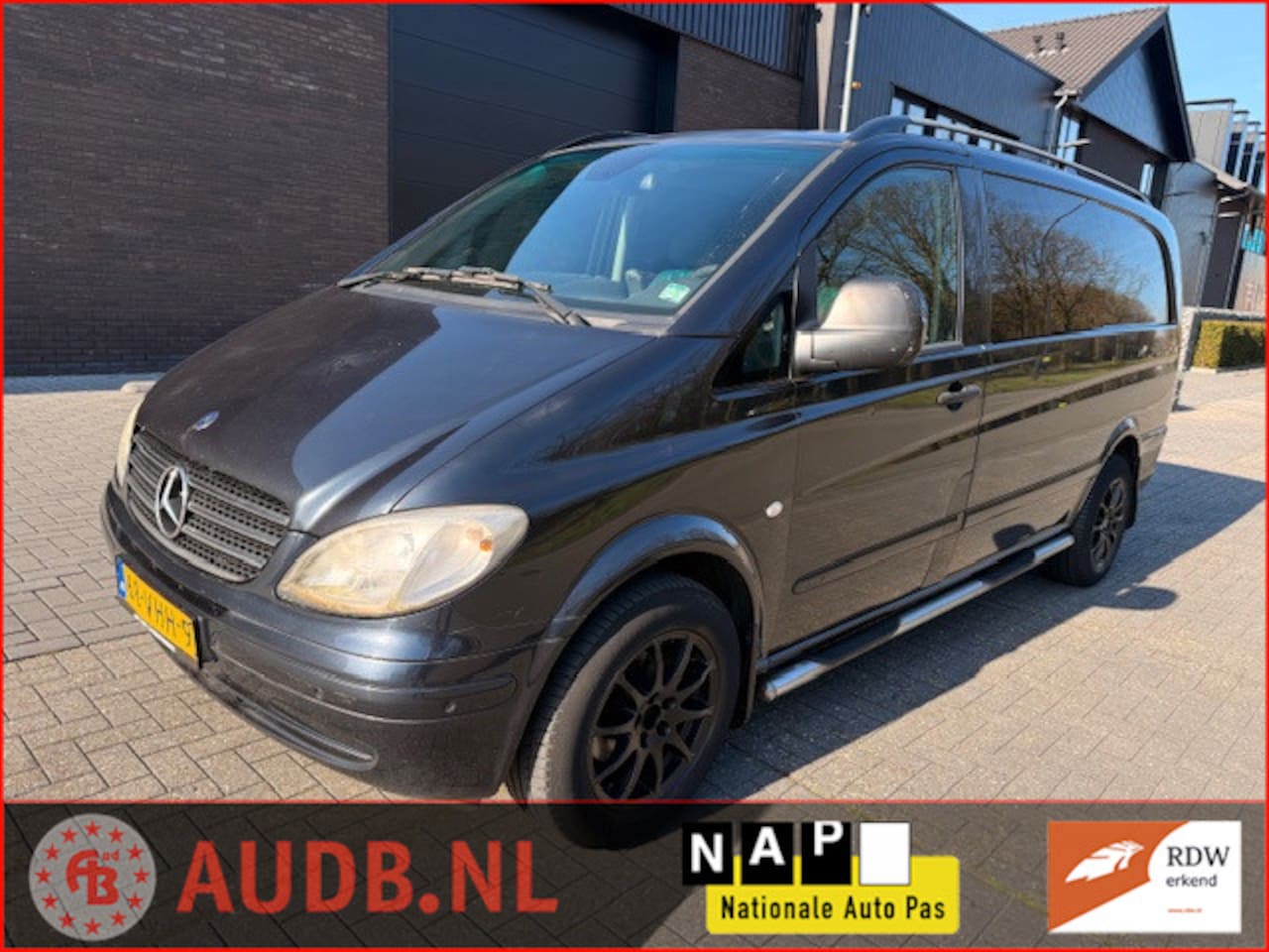Mercedes-Benz Vito - 120 CDI 320 Lang HD|AUTOMAAT|DUBBEL CABINE|MARGE|XXL| - AutoWereld.nl