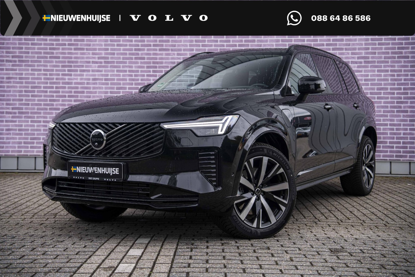 Volvo XC90 - 2.0 T8 Plug-in hybrid AWD Plus Dark | Facelift | Panoramadak | Head-Up display | 20" licht - AutoWereld.nl