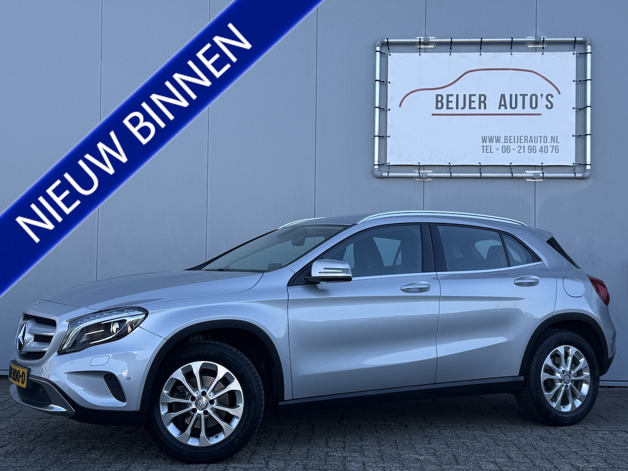 Mercedes-Benz GLA-Klasse - 180 Ambition Automaat Navigatie/Xenon. - AutoWereld.nl