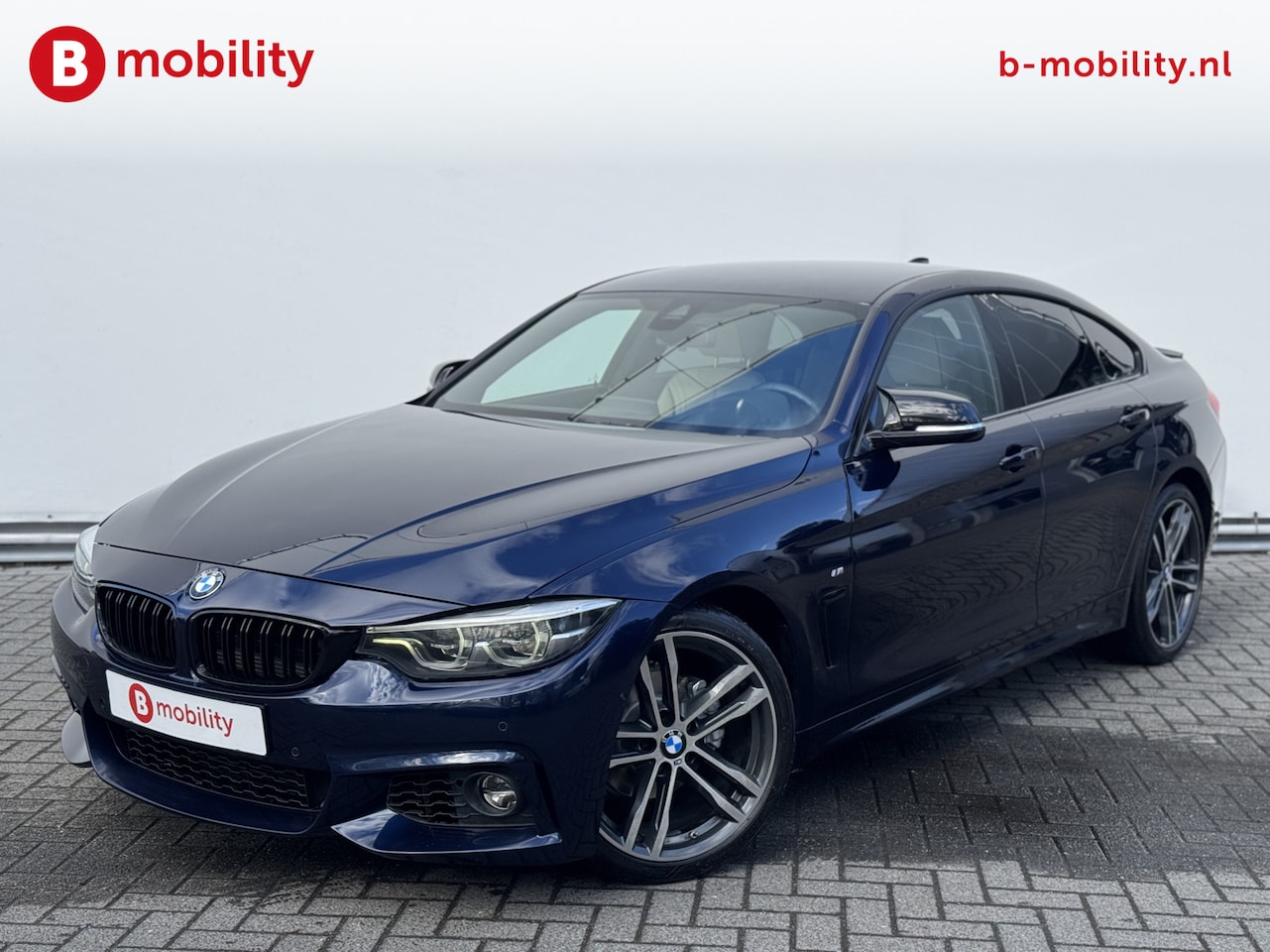 BMW 4-serie Gran Coupé - 420i High Executive M-Sport 'Tansanit-Blau' Apple CarPlay | Harman/Kardon | Head-Up | DAB - AutoWereld.nl