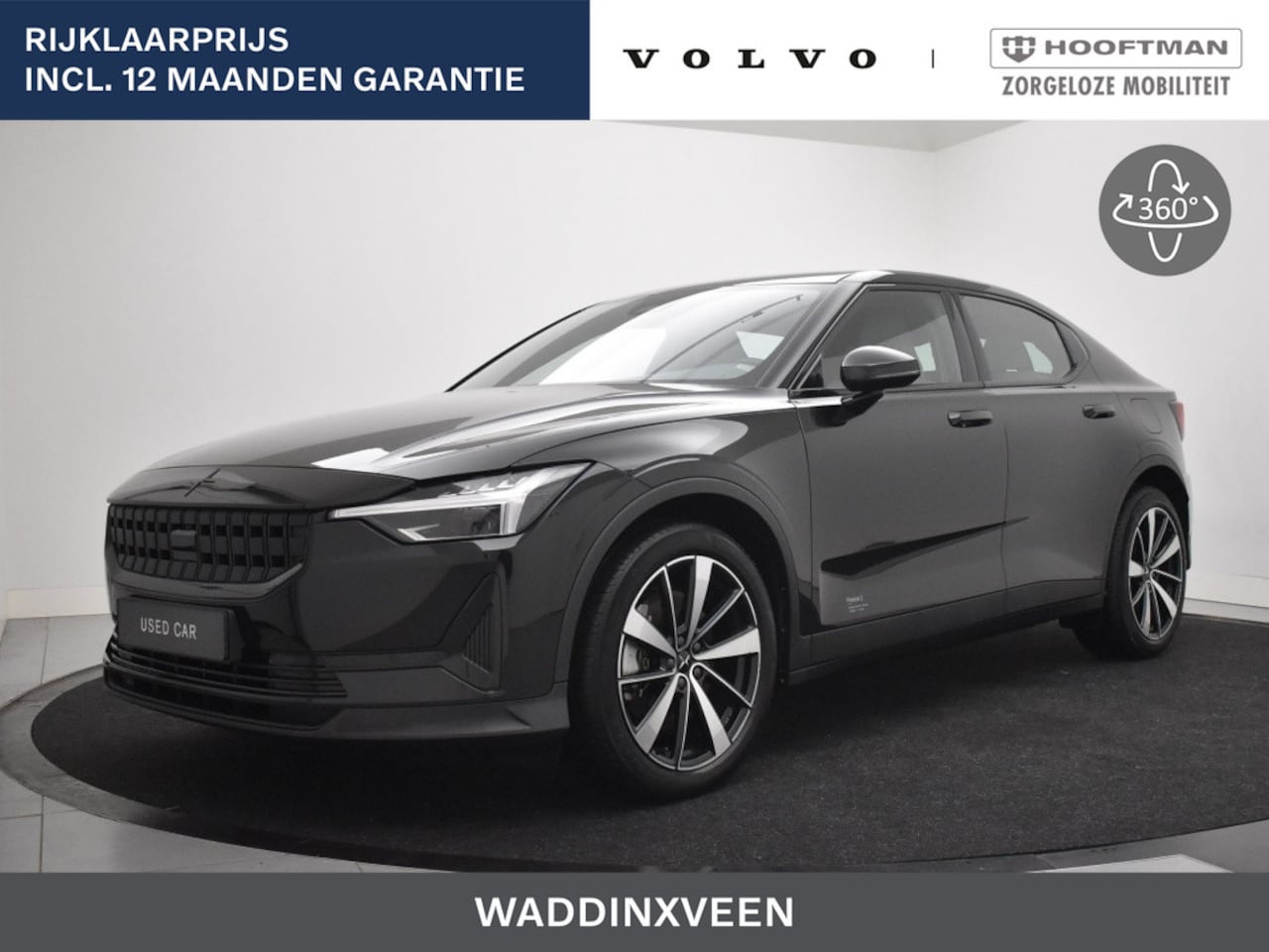 Polestar 2 - LONG RANGE SINGLE MOTOR STOELVERWARMING GOOGLE MAPS KEYLESS 19IN - AutoWereld.nl