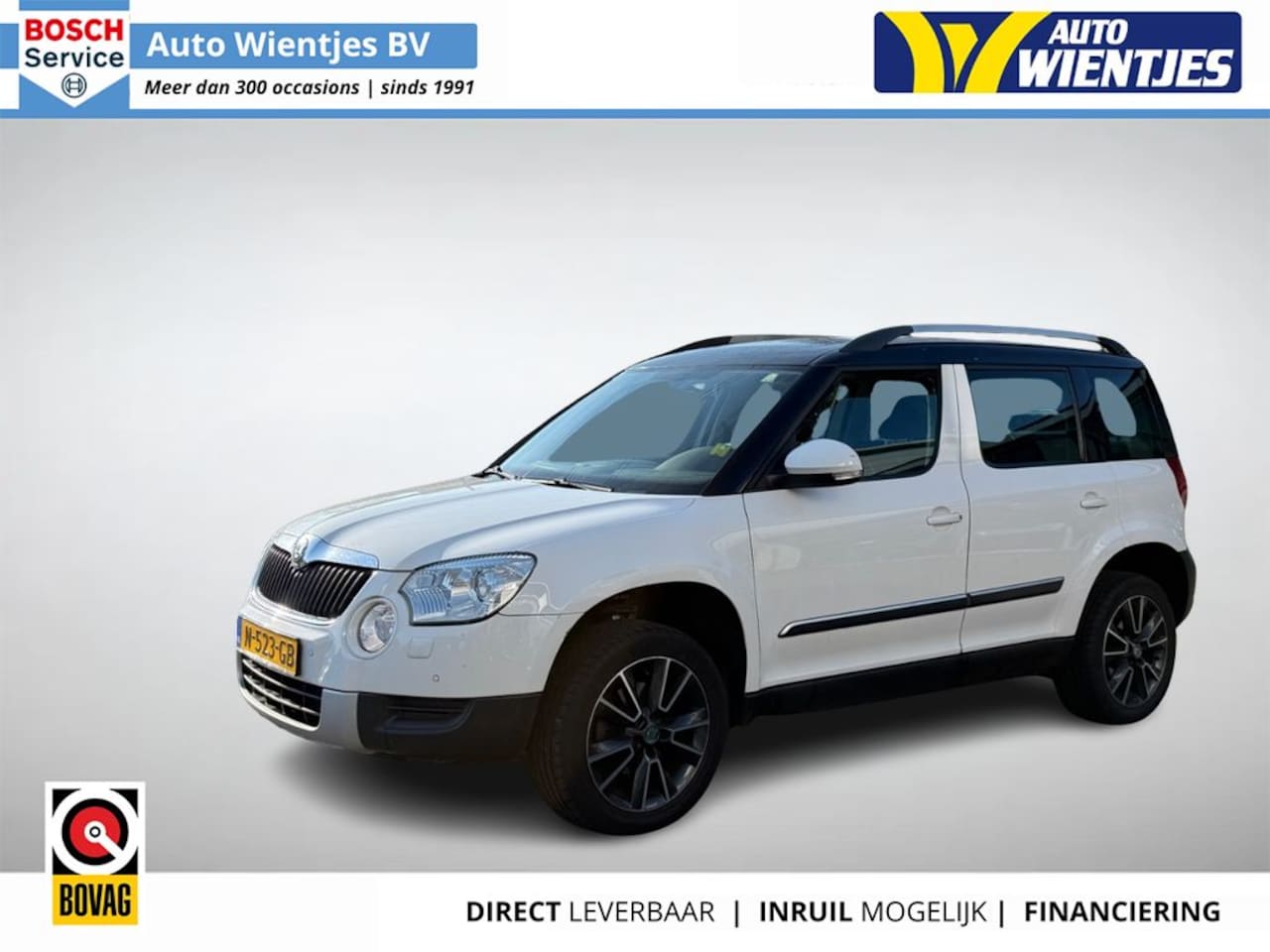 Skoda Yeti - 2.0 TDI DSG | Elegance 4x4 | Pano | Navi | Trekhaak - AutoWereld.nl