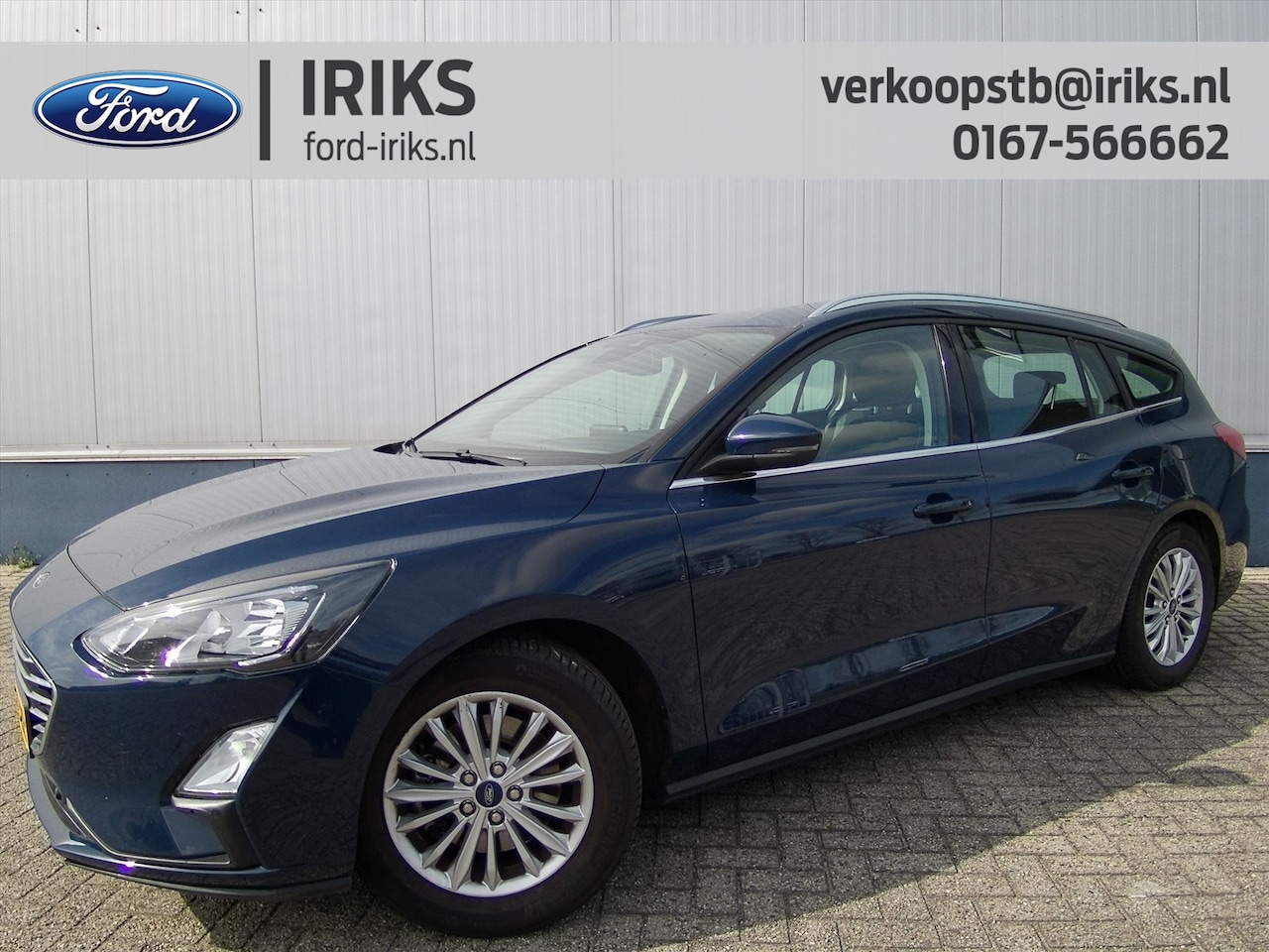 Ford Focus Wagon - 1.5 EcoBoost 150pk Titanium Business / Trekhaak - AutoWereld.nl