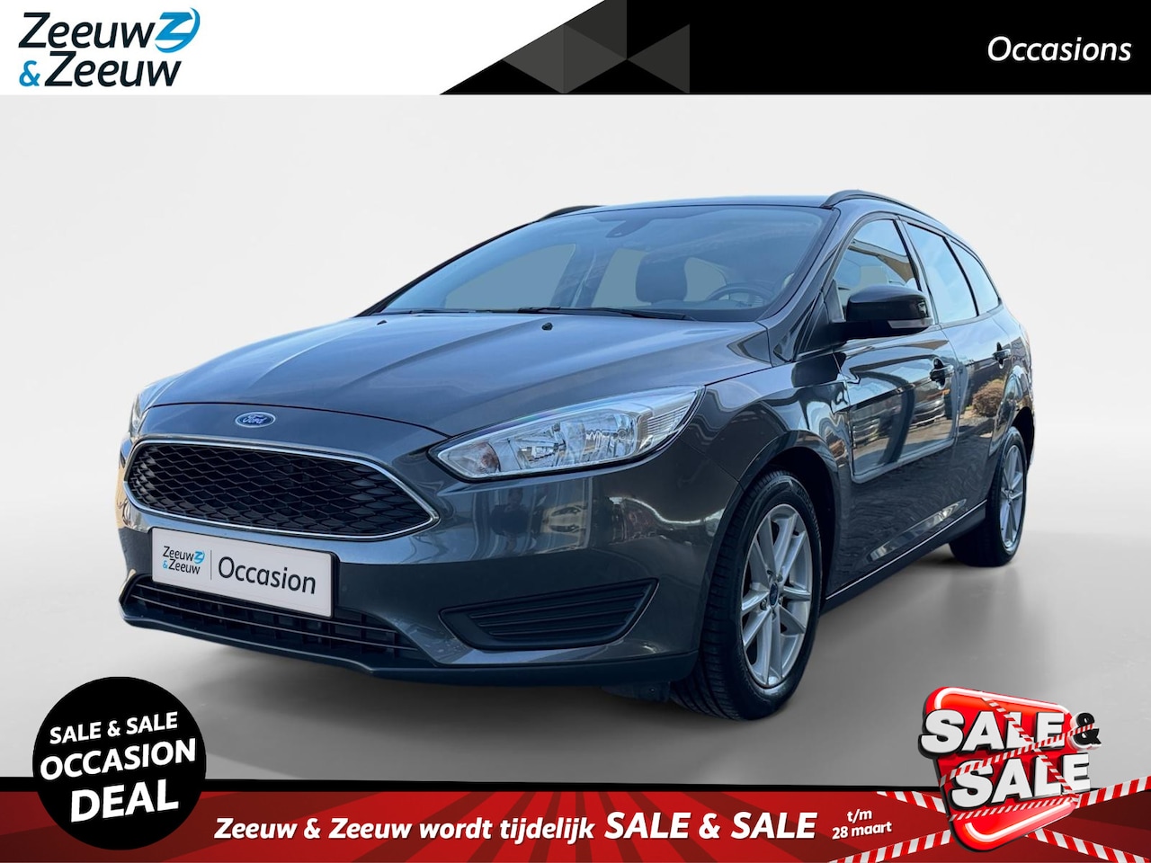 Ford Focus Wagon - 1.0 Trend | Zeer nette auto ! | Navigatie | Parkeersensor achter | Achteruitrijcamera | Bl - AutoWereld.nl
