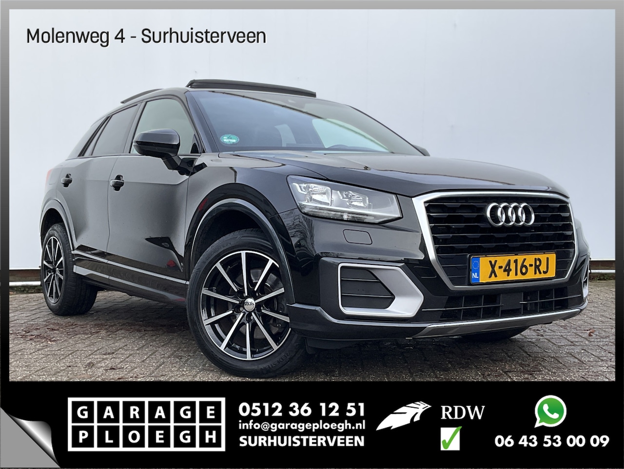 Audi Q2 - 1.6 TDI Sport Pro Line Pano.dak Leer Virtual DAB Trekhaak - AutoWereld.nl