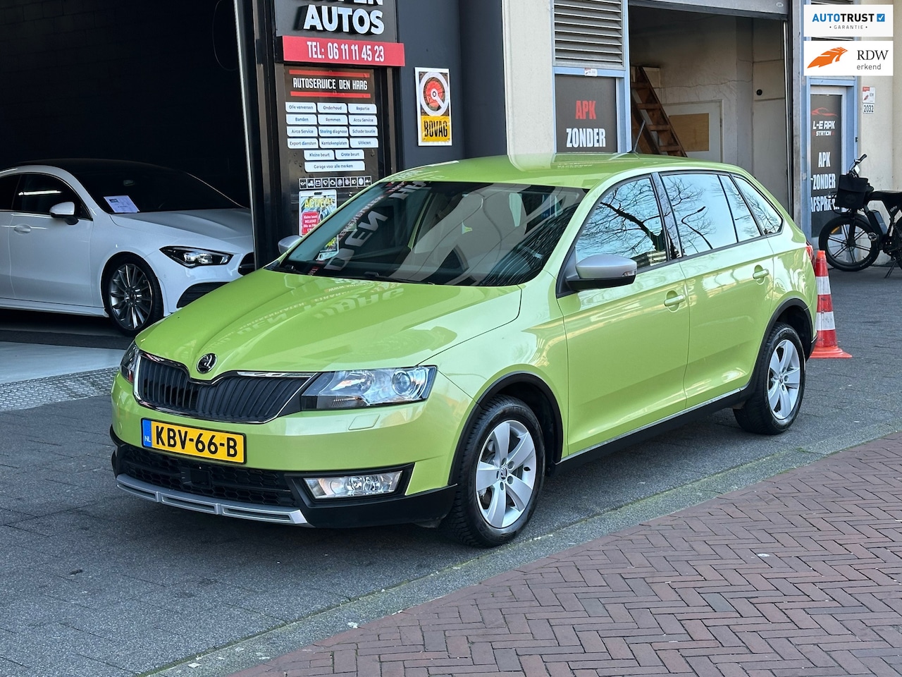 Skoda Rapid Spaceback - 1.2 TSI Greentech Style Automaat Clima - AutoWereld.nl
