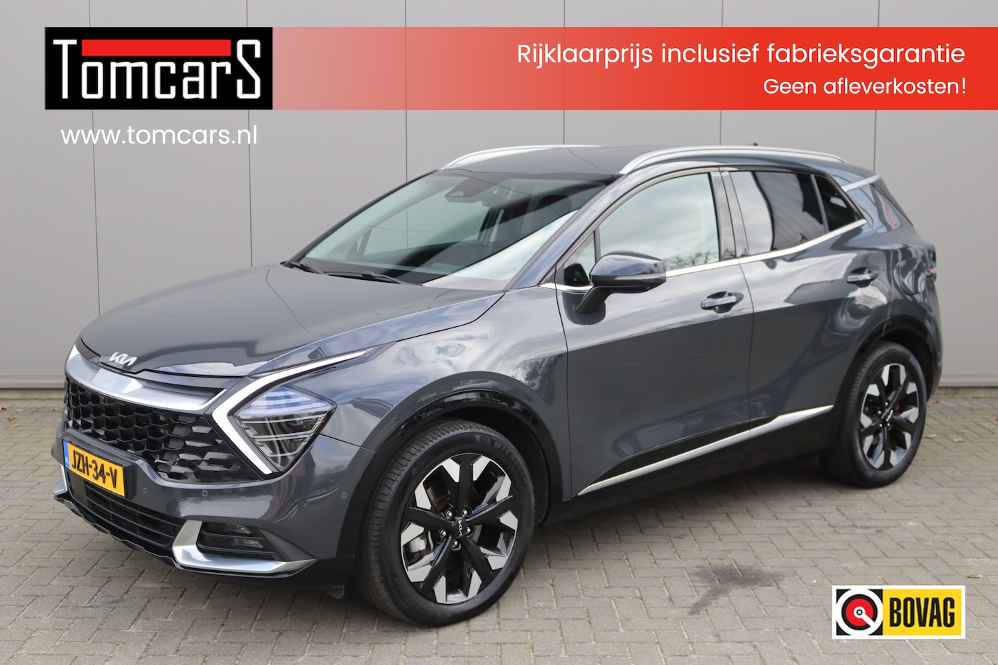 Kia Sportage - 1.6 T-GDi Plug-in Hybrid AWD DynamicPlusLine Winter-pack/Elektr.-klep/Adapt.-cruise/Memory - AutoWereld.nl