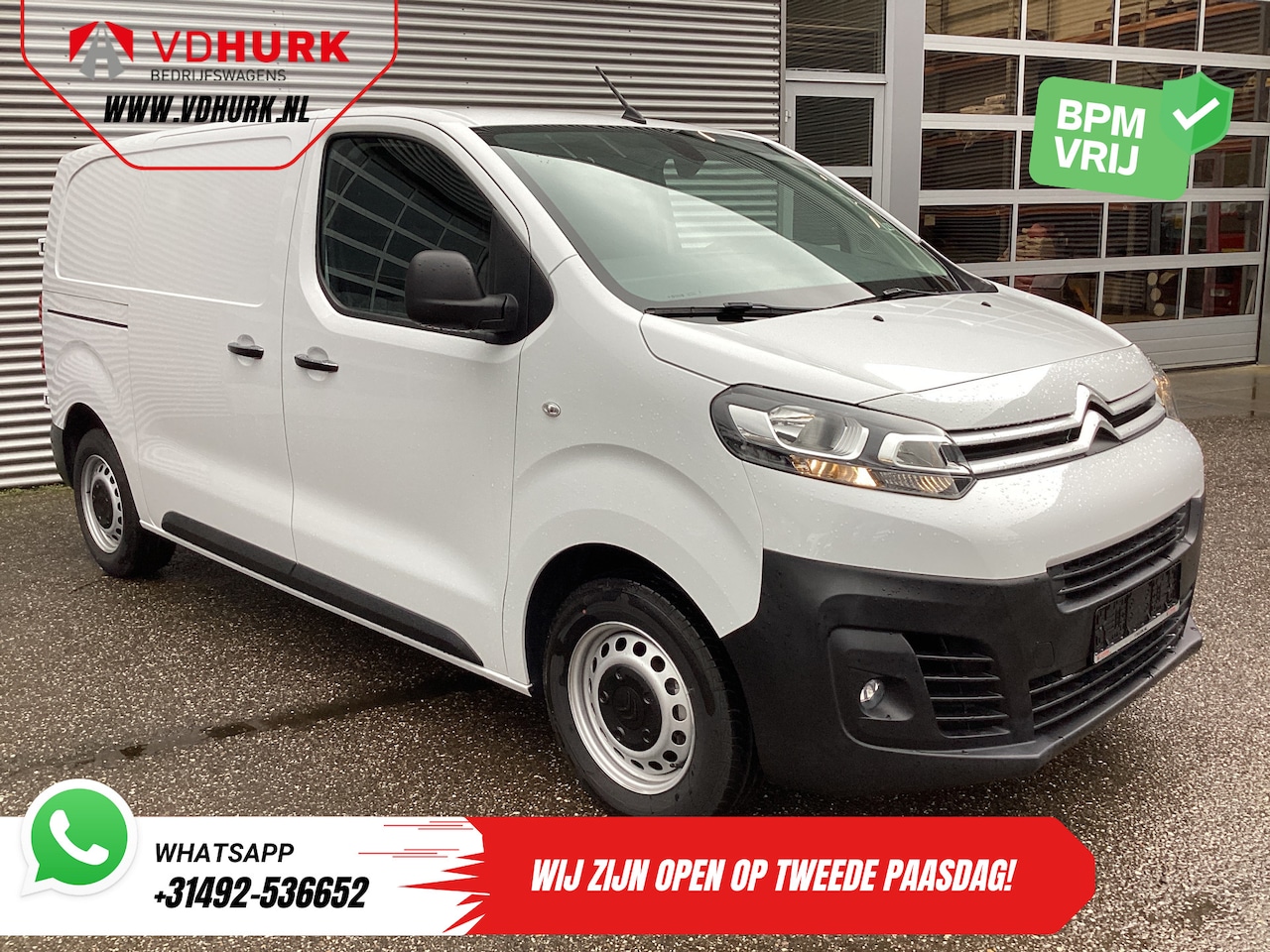 Citroën ë-Jumpy - L2 275 km WLTP Snellader/ Keyless/ Camera/ PDC/ Cruise/ Airco - AutoWereld.nl