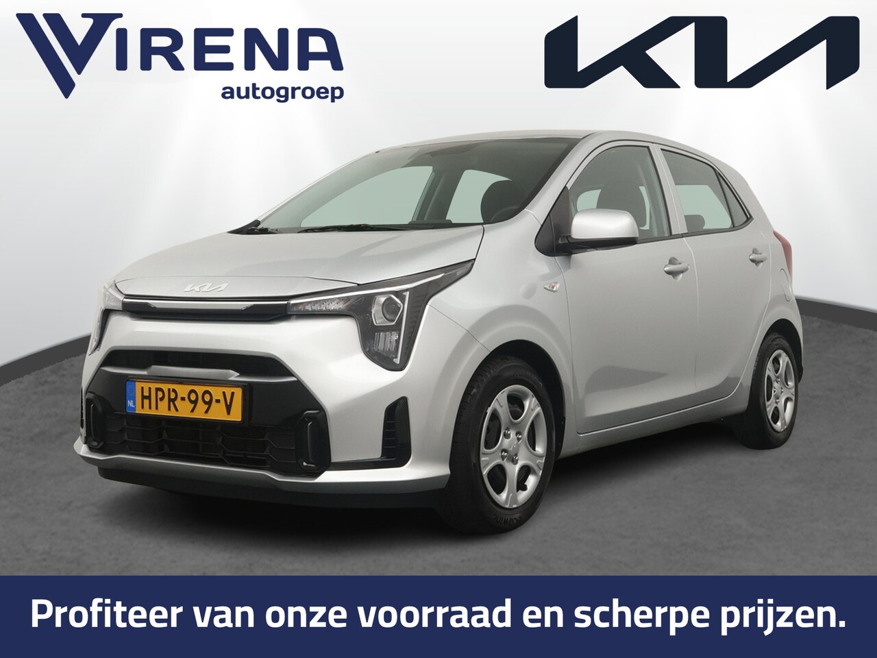 Kia Picanto - 1.0 DPI DynamicLine Airco - Apple Carplay/Android Auto - Cruise Control - Navigatie - Acht - AutoWereld.nl