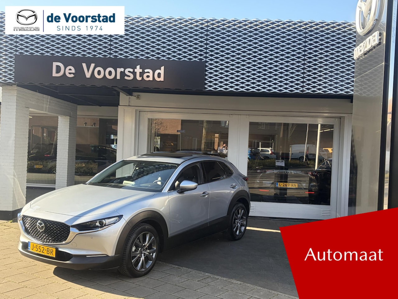 Mazda CX-30 - 2.0 e-SkyActiv-X M Hybrid Luxury Sunroof | Automaat |Trekhaak | Leder | Origineel NL | Dea - AutoWereld.nl