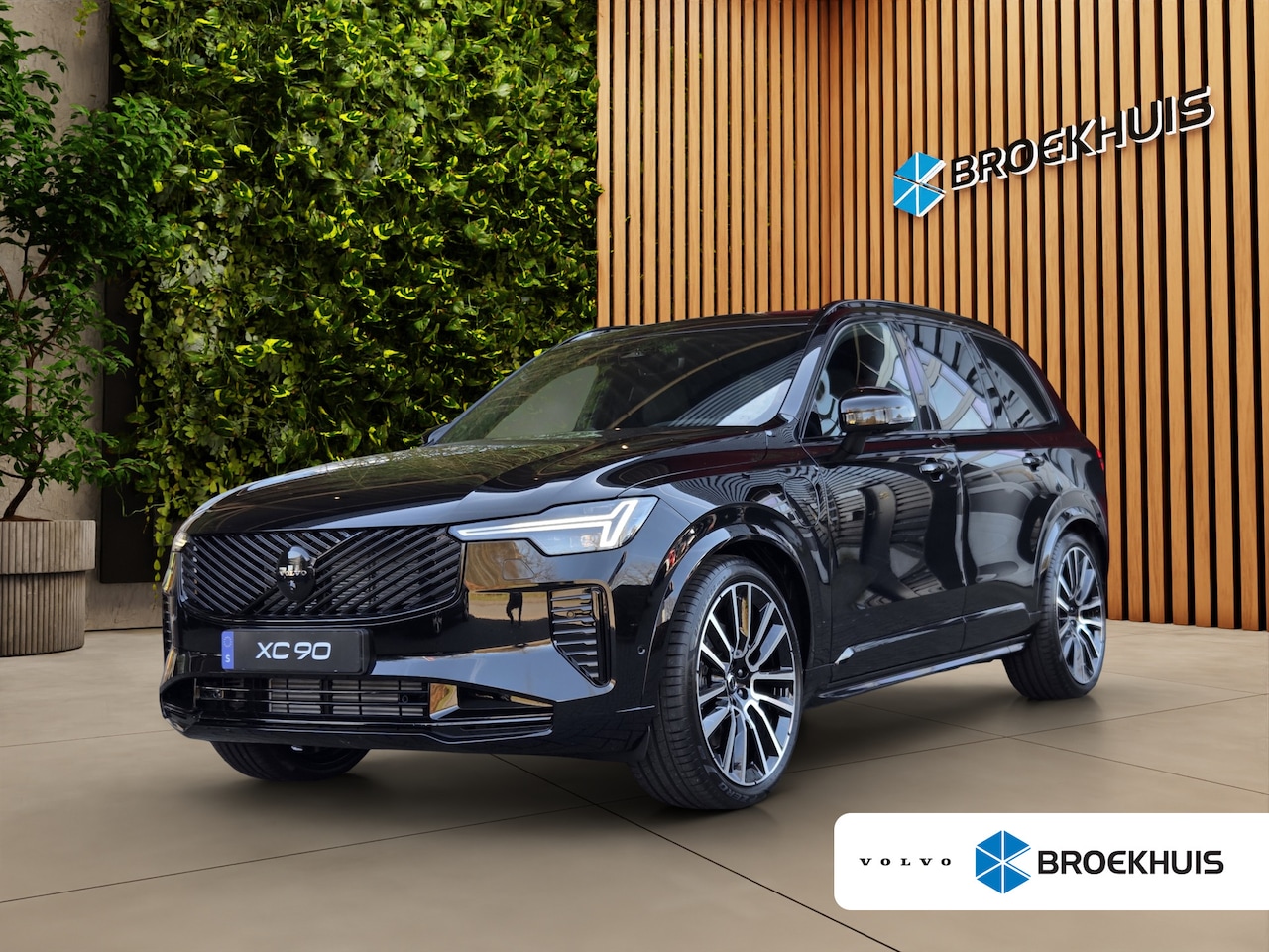 Volvo XC90 - 2.0 T8 Plug-in hybrid AWD Ultra Black Edition Executive | Extra getint glas achter | Gelam - AutoWereld.nl