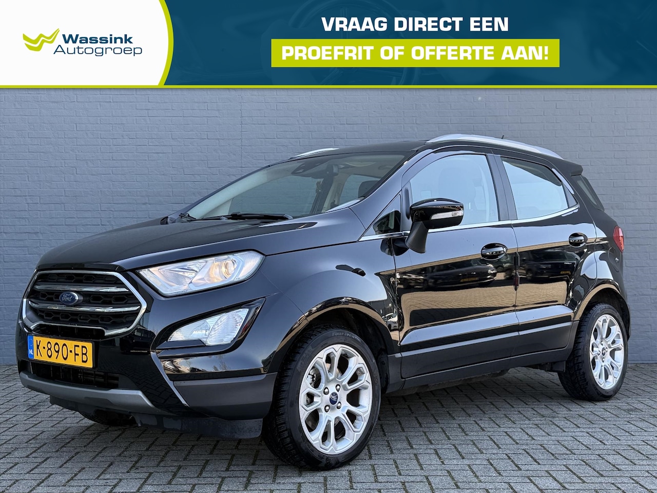 Ford EcoSport - 1.0 EcoBoost 125pk Titanium | Navigatie | Stoel & Stuurverwarming | B&O Premium Audio | 17 - AutoWereld.nl