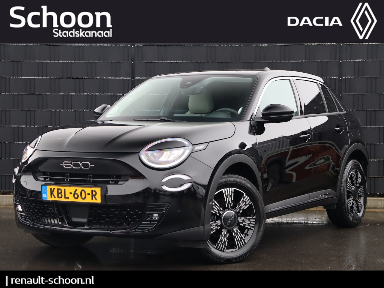 Fiat 600 - 1.2 Hybrid Automaat Urban | Stoelverwarming | 360 Camera | Carplay | Keyless - AutoWereld.nl