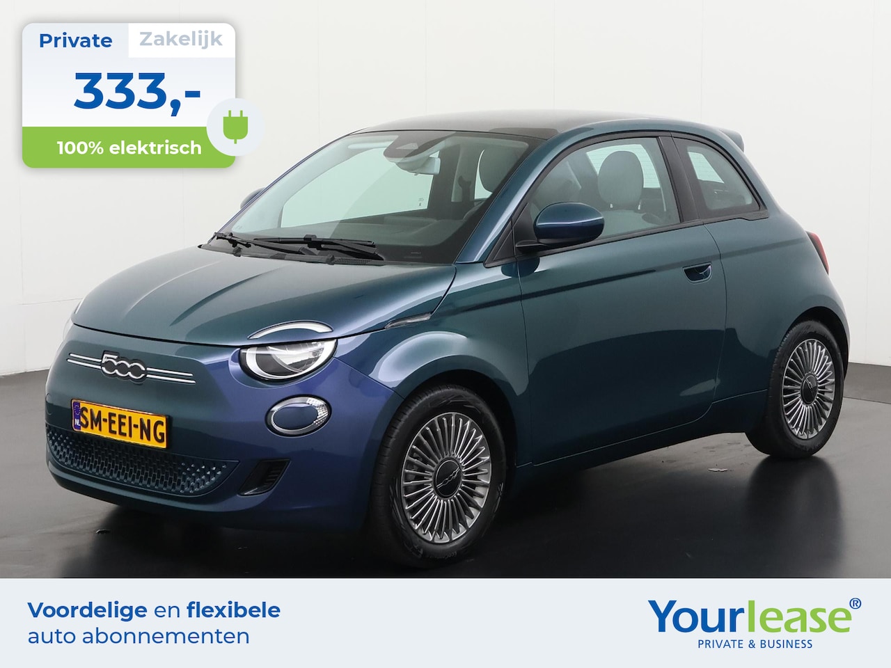 Fiat 500e - Icon 24 kWh | All-in 333,- Private Lease | Direct uit voorraad - AutoWereld.nl