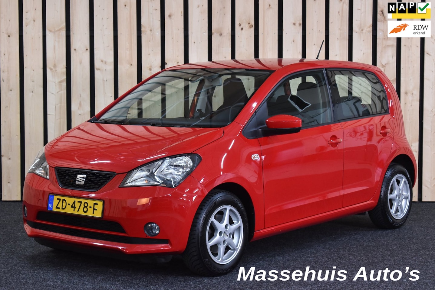 SEAT Mii - 1.0 Style Intense 134dkm Airco Cruise Trekhaak 1e eig. Nwe APK - AutoWereld.nl