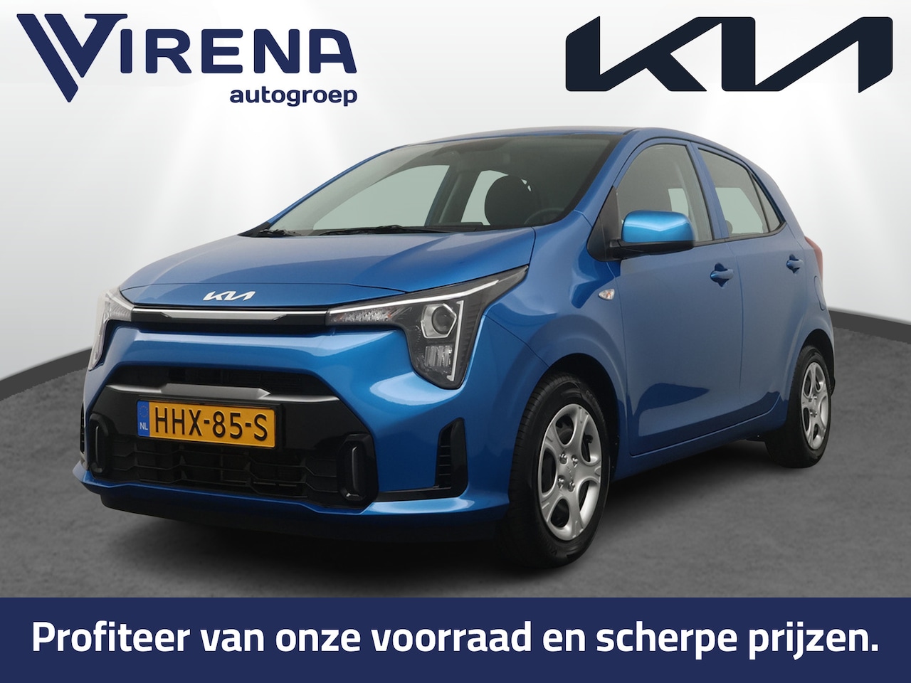 Kia Picanto - 1.0 DPI DynamicLine Airco - Apple Carplay/Android Auto - Cruise Control - Navigatie - Acht - AutoWereld.nl