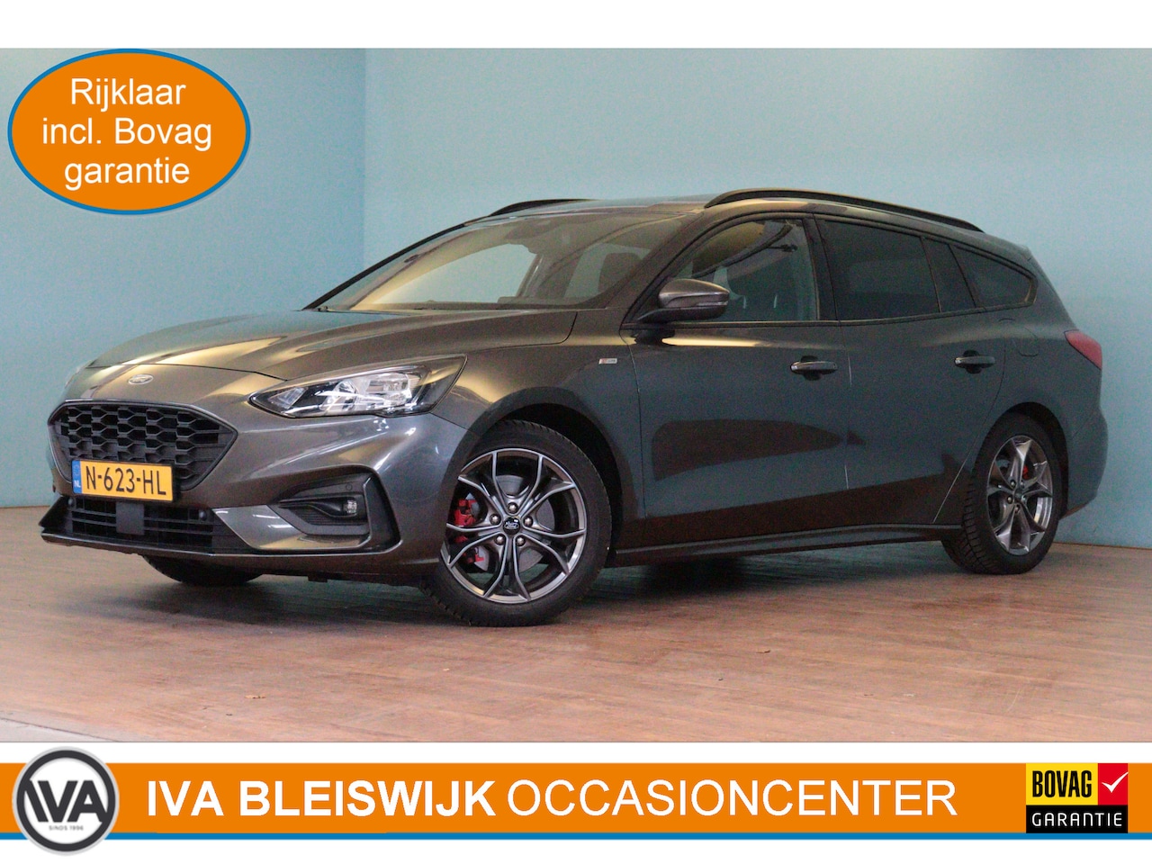 Ford Focus Wagon - 1.0 EcoBoost Hybrid ST Line X Business | NAVI | CAMERA + PDC | CRUISE | LANE-ASSIST | TREK - AutoWereld.nl