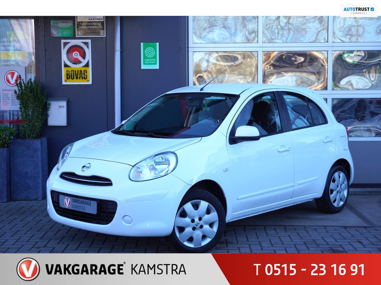 Nissan Micra - 1.2 Acenta 5-deurs Airco/Zuinig/Goed Onderh. - AutoWereld.nl