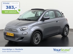 Fiat 500 C - 500e Icon 42 kWh | All-in 383, - Private Lease | Direct uit voorraad