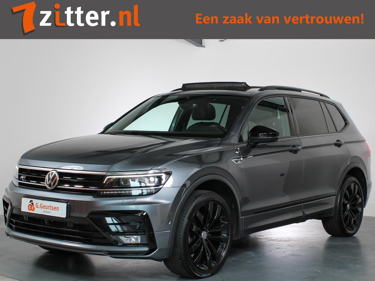 Volkswagen Tiguan Allspace - 1.5 TSI, 2x R-line, Blackstyle, 7-Persoons, Panoramadak, Head-up Display, ACC, Apple CarPl - AutoWereld.nl