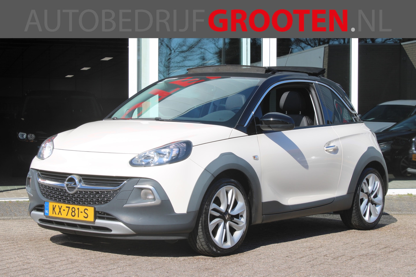 Opel ADAM - 1.0 Turbo Rocks Favourite//Cabrio!! - AutoWereld.nl