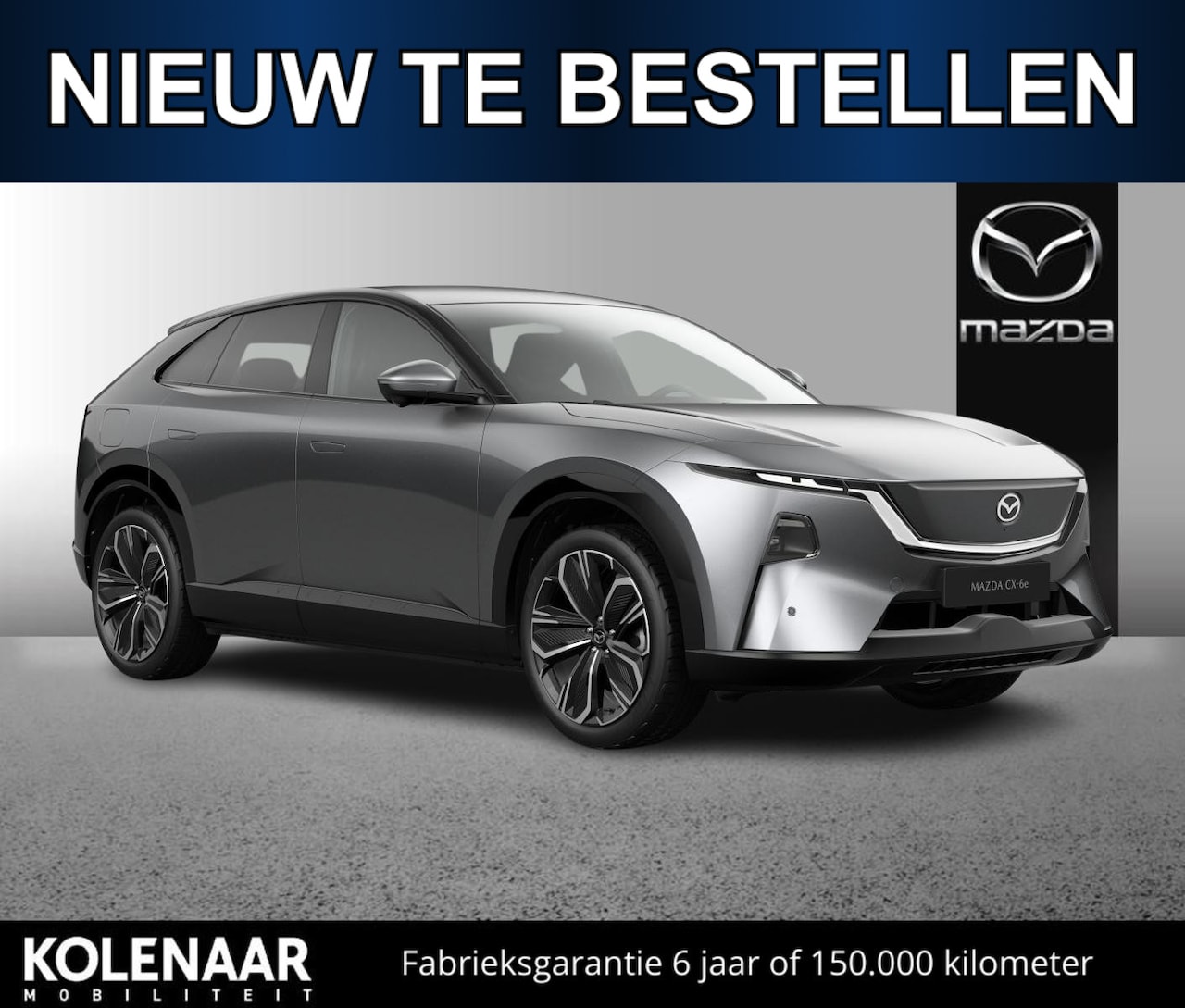 Mazda 6e - CX-6e Takumi 78 kWh /Tot 484km range/Tot 195kW snelladen - AutoWereld.nl