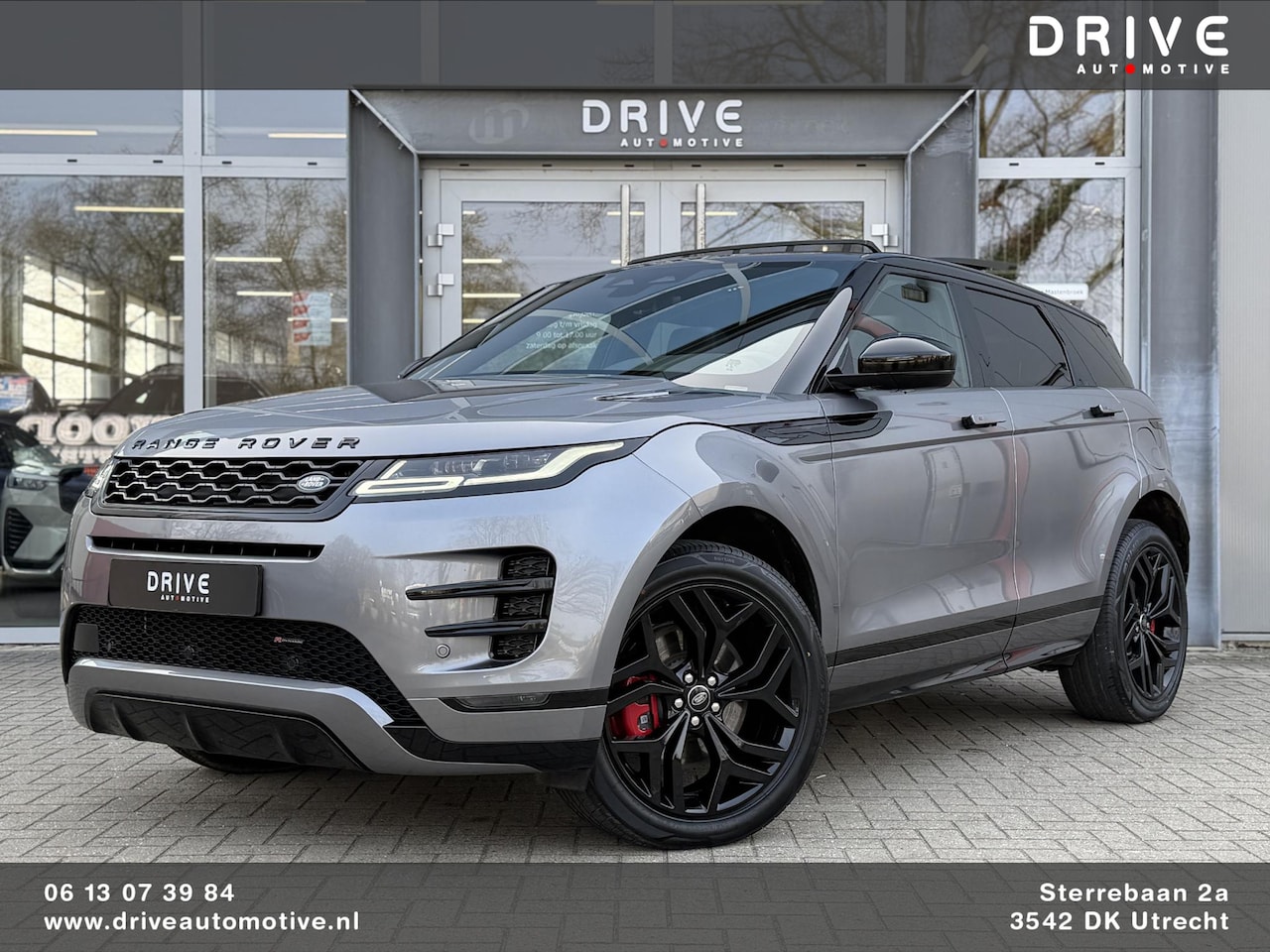 Land Rover Range Rover Evoque - 1.5 P300e AWD R-Dynamic SE Black Style|Schuif/kanteldak|Meridian|Winterpakket|Trekhaak - AutoWereld.nl