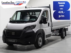 Fiat Ducato - 2.2 MJet 140 pk L4 Pick Up / Open Laadbak Airco, Cruise Control, 3-Zits, LxBxH 420x202x40