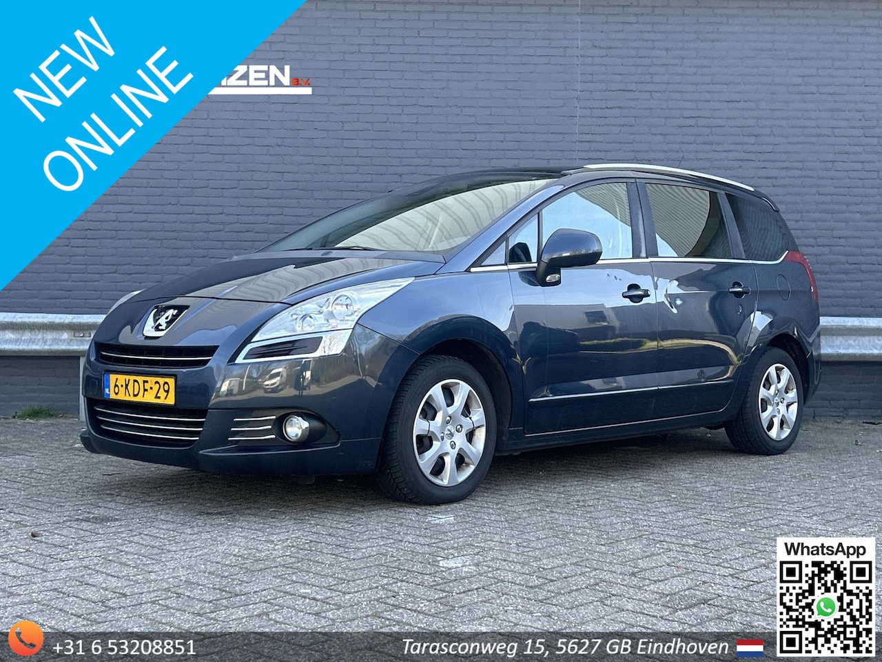 Peugeot 5008 - 1.6 VTi Style 7 Persoons | Pano | Cruise | Climate | PDC | Trekhaak | - AutoWereld.nl