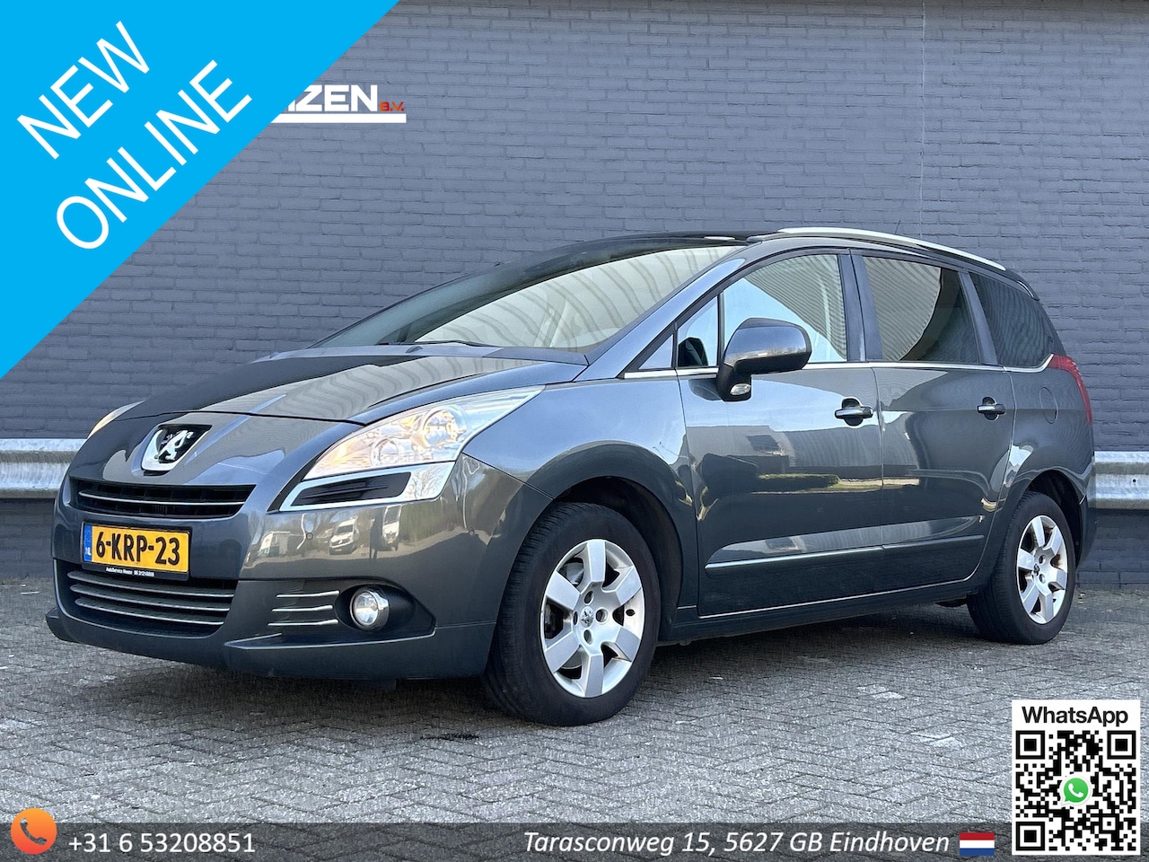 Peugeot 5008 - 1.6 THP Style 7 Persoons | Pano | Cruise | Climate | Navi | PDC | Trekhaak | - AutoWereld.nl