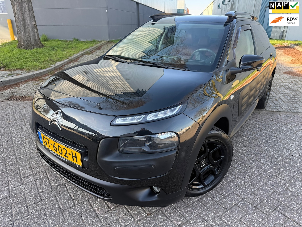 Citroën C4 Cactus - 1.2 e-VTi Shine*Automaat*CRUISE*NEW APK*AIRCO*LEER BEKELDING - AutoWereld.nl