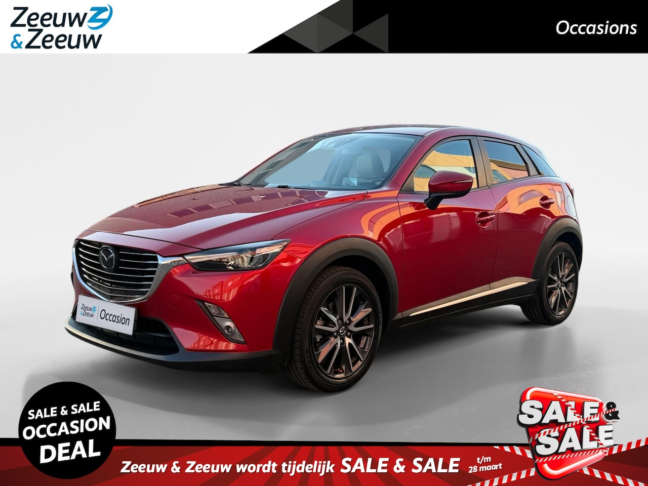 Mazda CX-3 - 2.0 SkyActiv-G 120PK GT-M | Incl. winterset | Navigatie | Cruise Control | Climate Control - AutoWereld.nl
