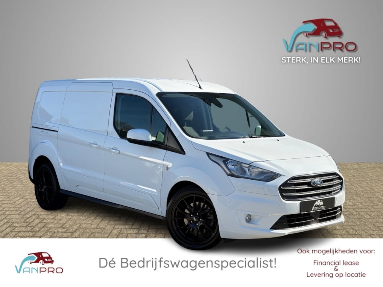 Ford Transit Connect - 1.5 EcoBlue L2 Automaat LIMITED Lang / Navi / Cruise / Trekhaak/ Camera - AutoWereld.nl