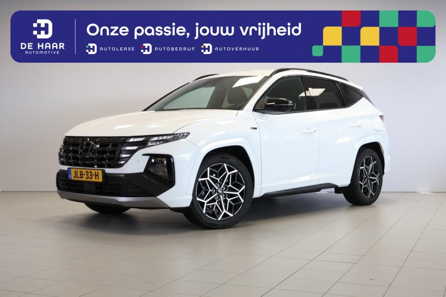 Hyundai Tucson - 1.6 T-GDI N-Line 180 PK 4WD - Adaptieve Cruise - ParkeerCamera - Stoelverwarm. - AutoWereld.nl