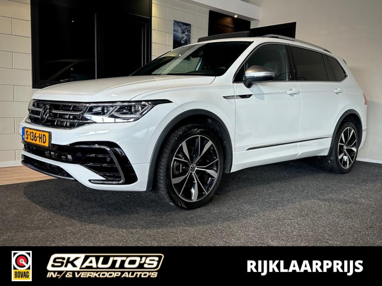 Volkswagen Tiguan Allspace - 2.0 TSI 4M. HL BUS R l 7PER l HUD l PANO l IQ LIGHT l CARPLAY l STOELVERW l 190PK l - AutoWereld.nl
