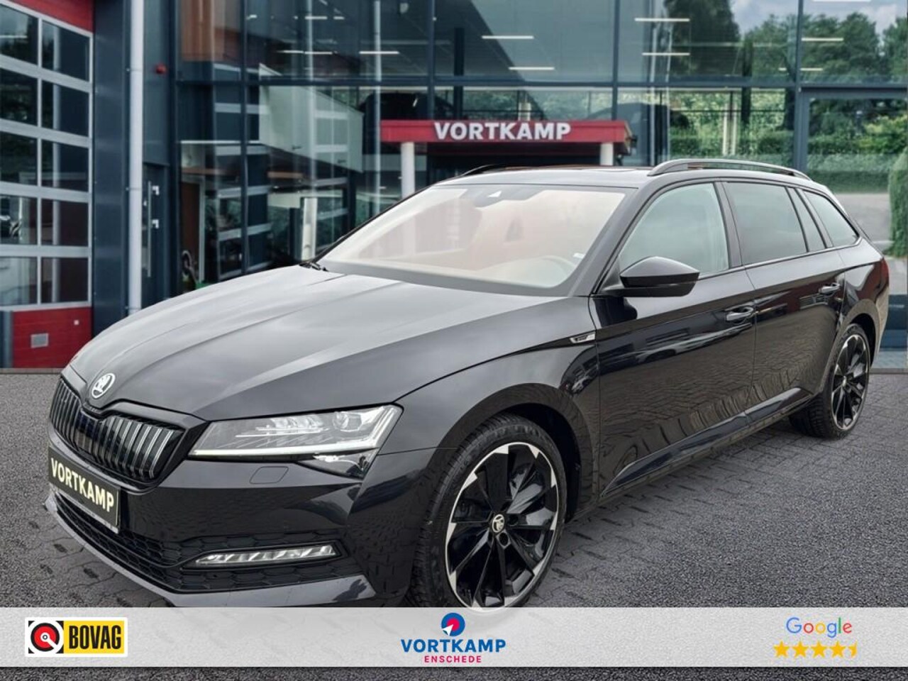 Skoda Superb - 1.4 TSI DSG IV SPORTLINE TREKHAAK/PANODAK/ELEKKLEP/ACC/STOEL+STUURVERW - AutoWereld.nl
